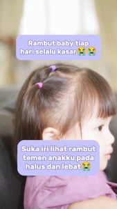 PURELA Baby Hair Lotion Melebatkan Dan Merangsang Pertumbuhan Rambut