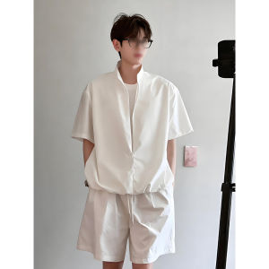 ZHUOCAN | Bộ Đồ Trắng Thời Trang Mùa Hè