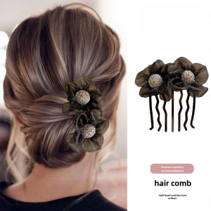 U-Shaped Hair Clip with Four Teeth Comb for Long Hair Styling Tool for Japanese and Korean Hair Accessories