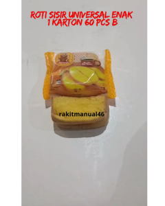 Roti Sisir / Roti Sisir Universal Rasa Mentega 1 Karto / 60 Pcs B