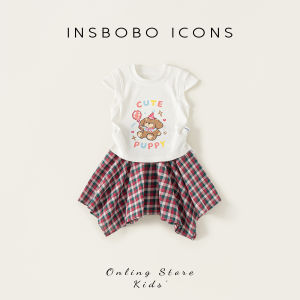 insbobo | Bộ Đồ Hè Thời Trang Cho Bé Gái 2 Mảnh