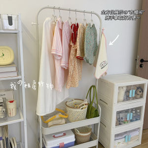 Corner Coat Rack Hanger Floor Bedroom Clothes Rack Clothes Rack Small Dormitory Fantastic Simple Floor Rod Small