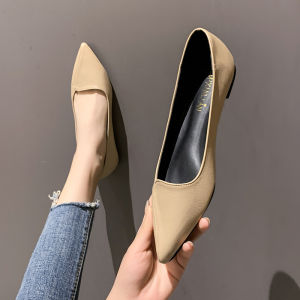 YX | Comfortable Soft Sole Pointed Toe Loafer  Flats for Work
