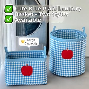 Cute Large Capacity Foldable Laundry Basket