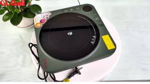 Bếp điện quang 2000w Gali dạng hồng ngoại không kén nồi điều chỉnh nhiệt độ và hẹn thời gian nấu theo nhu cầu hàng nhập khẩu chất lượng tốt bảo hành 12 tháng Moon store