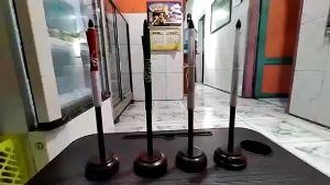 Bendera Merah Putih + Tiang Meja Satu Set / Bendera Meja Negara Plus Tiang