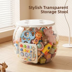 DOCOXO | Transparent Thickened Storage Stool