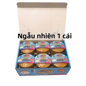 Đồ Chơi Bóp Xả Stress Hình Bánh Bao 8CM Có Kim Tuyến Và Hạt Quà Tặng Hấp Bánh Bằng Tre Vui Nhộn - Màu Sắc Ngẫu Nhiên