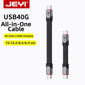 JEYI | Multi-Function Thunderbolt 4 C to C USB4 Data Cable