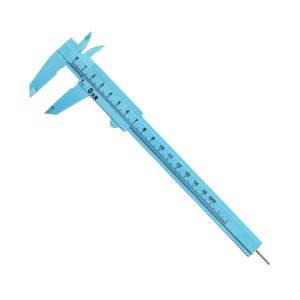0-150mm Sliding Vernier Caliper Single Rule Scale Plastic Gauge For Depth Height Jewelry Measure School Student Measuring Tool