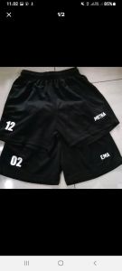 celana kolor pendek voli cewe belah samping bawah #nama dan no suka suka