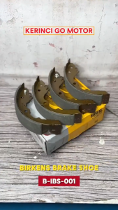 Birkens IBS-001 Kampas Rem Belakang Brake Shoe Panther 91-20