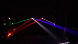 lampu orgen panggung Moving mini 8x5watt Spider besar LED bola jamur light dj party disco sensor suara utama laba-laba mini moving led 40watt lampu Disko panggung lampu sorot led rgb Kepala Bergerak rum laser oanggung diuraikan penuh warna