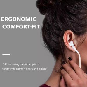 Type-C Earphone Heavy Bass Sound Good Quality Headset 1.2m with Microphone For Huawei Type-C Phone Only