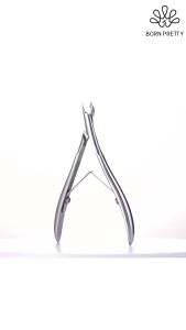BORN PRETTY | 1Pc Silver Cuticle Nippers Stainless Steel Dead Skin Remover Clipper for Nail Art Pedicure Trimmer Salon Supplies Nail Care Tool