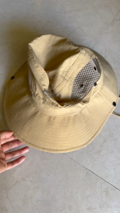 หมวกกันแดดสำหรับเดินป่าผู้หญิง ฤดูร้อน หมวกบักเก็ต หมวกตาข่ายแห้งเร็ว สำหรับเดินเขา ตั้งแคมป์ กันยูวี หมวกตกปลา