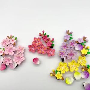 Mesuca | Phụ Kiện Trang Trí Giày Dép Tự Làm Có Thể Tháo Rời - Hoa Anh Đào Hoa Cúc Cánh Hoa Hồng - Ý Tưởng Quà Tặng Cho Tiệc Tùng