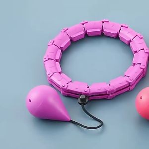 ARAFURA - RUNASK Alat Fitness Cincin Pelangsing Tubuh Adjustable Abs Hula Hoop - RK012