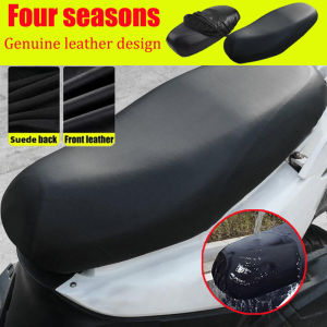 PU leather Motorcycle Seat Cover Good wear resistance Waterproof Sun Protection Seat cover Anti-pull Not prone to cracking sarung kusyen motor