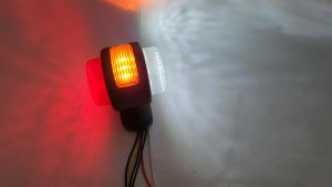 J115S13 010 428 12V-24V RED & WHITE WITH SIGNAL SIDE LAMP SIDE MARKER LAMP