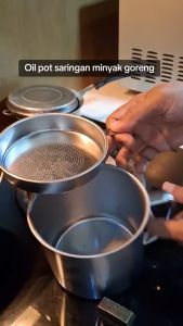 Oil Pot – Wadah Minyak Goreng Praktis Anti Tumpah & Mudah Digunakan