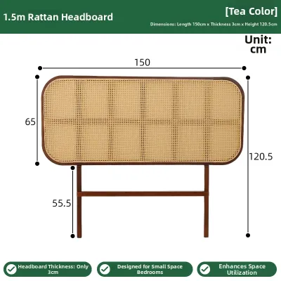 ZHUTING |Retro Moisture-Proof Bed Headboard Space-Saving