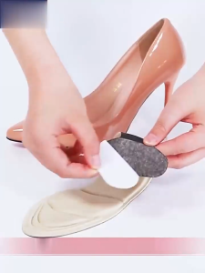 MI-C1407 Insole Tshape Full 4D Bantalan Sepatu Wanita Anti Lecet / Busa Sol Pelindung Alas Kaki