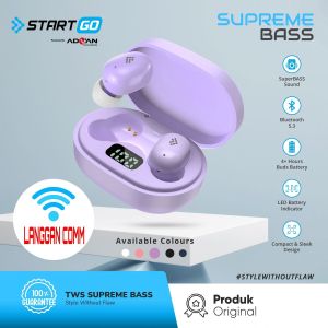 Tws Start Go Advan Tws Startgo Supreme Bass Headset Bluetooth