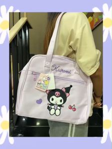 กระเป๋าสะพายเบา สบายไหล่ SANRIO งานแท้ - มีทั้งหมด 5 ลาย - งานผ้าโพลีเอสเตอร์ 100% กันน้ำ - มีช่องซิปหน้า - ขนาด 31×26×8 cm