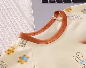 One Set Piyama Anak/Baju Tidur AnaK Atasan Pendek Celana Panjang/Setelan Baju Tidur Anak Motif Lucu/Kaos7