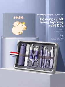 IMLUCKY | German Imported Material Nail Clipper Set Foot Care Special Tool Ear Spoon Full Set Personal Hygiene Care Nail Scissors