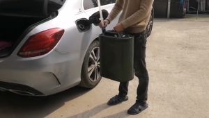 Gasoline Drum tong minyak petrol 5L 10L 20L 25L 30L Aluminum lid Thick explosion-proof oil drum Tank tong minyak petrol