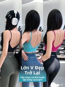 Annerun Fitness Áo Ngực Thể Thao Nữ Quần Áo Tập Yoga Liền Mạch Lưng Đẹp Quần Áo Thể Thao Một Mảnh Vải Nylon Full Cup Áo Ngực Loại U