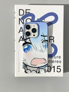 Cartoon Anime Rem Phone Case High Aesthetic Value Hard Shell Compatible with  14 11 Xiaomi 13 Huawei Mate40 pro OPPO OnePlus