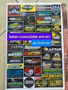 STIKER SOUND | STIKER AUDIO | STIKER SOUNDSYSTEM | STIKER PACK | STIKER 1 LEMBAR | STIKER CROMO