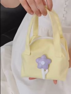 TIFANY TOP HANDLE BAG / TAS MINI FASHION WANITA / CUTE MINI FLUFFY BAG/ TAS EMPUK FLUFFY KOREA / TAS TANGAN KOREA