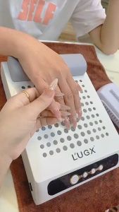 Máy hút bụi nail tích điện L’UGX LG618 chính hãng - Máy hút bụi móng tay cao cấp chạy rất êm và khỏe có bảo hành