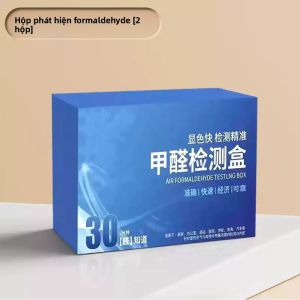 Hộp Kiểm Tra Tự Động Chất Formaldehyde Trong Nhà Mới Nhanh Chóng Chính Xác Tiện Lợi Dùng Một Lần Kiểm Tra Khí Thải Formaldehyde