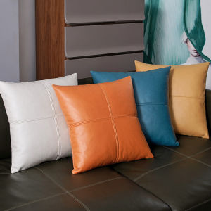 Bao Gối Sofa Chất Liệu Kỹ Thuật Cao Giả Da Sang Trọng