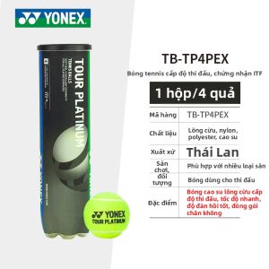Yonex | Bóng Tennis Đua Tranh/Đào Tạo 4 Cái