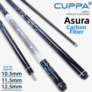 Cuppa | Carbon Fiber Big-Headed Small-End Billiard Cue 9-Ball