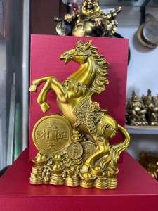 Ngựa tiền bằng đồng linh vật phong thuỷ may mắn