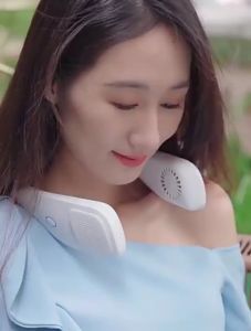 Quạt Giải nhiệt Cơ thể tức thì Silica Hose treo cổ (Electric Fan)