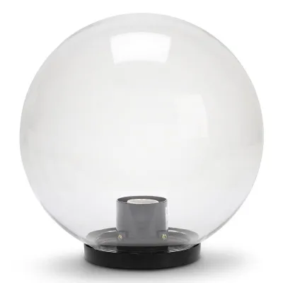 E27 Holder Gate Light Weatherproof Outdoor Opal Globe Light Lamp Casing For Gate Pole Lampu Tiang Pagar Bulat