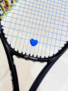 Cute Heart Shaped Tennis Shock Absorber Cartoon Silicone Gel Tennis Racket Shock Absorber Fitness Sports Equipment Accessories
