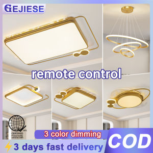 GEJIESE 50W 60W 144W ceiling lights with remote luxury ceiling lights modern design ceiling lamp indoor for living room diinning room bedroom