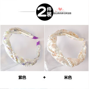 Cute Floral Hairband for Girls Childrens Headwear Student High Skull Top New 2025 Flower Girl Hair Accessories Kids