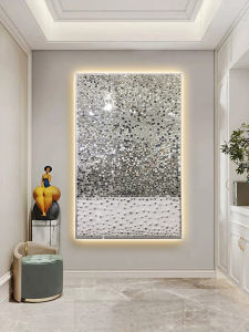 งานฝีมืออะคริลิก ภาพสะท้อนกระจก ภาพโมเดิร์น ภาพโมเดิร์นสำหรับตกแต่งบ้าน ห้องนั่งเล่น รูปปั้น 3 มิติ อุปกรณ์ตกแต่งบ้าน