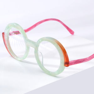 HEPIDEM แว่นสายตากลมขนาดใหญ่ดีไซน์กรอบแว่นตาแอซิเตตสำหรับผู้หญิงทำมือสไตล์ญี่ปุ่นทำมือแว่นสายตา9354