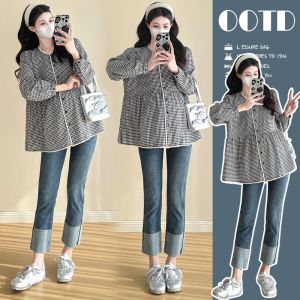 Slimming Loose Fit Shirt for Pregnant Women